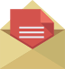 Mail in envelope